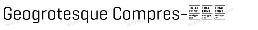Geogrotesque Compres字体转换